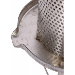 Manual Honey Press Extractor, Stainless Steel Honey Press Stainless Mesh Honey Strainer Spinner Press Beekeeping Supplies