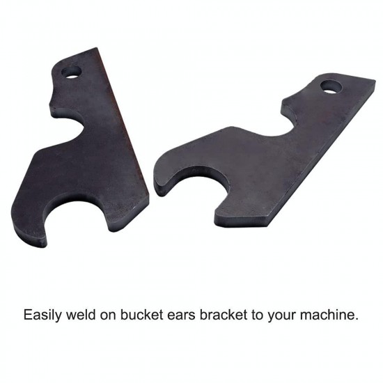 ​Excavator Quick Attach Bucket Ear Mount Fit for Kubota U35 KX71 KX91 KX121 KX040 KX033