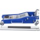 AT830003XLUR Economic Aluminum Quick Lift Low Profile Garage Jack, 3 Ton (6000 lb), Blue