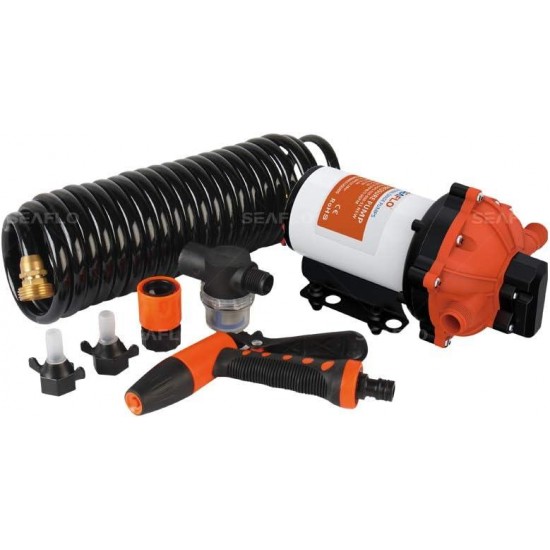 55-Series Washdown Pump Kit - 12V DC, 5.5 GPM, 70 PSI