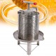 Honey Press Presser Stainless Steel Bee Honey Press Extractor Wax Press Manual Beeswax Presser Beekeeping Pressure Machine for Home, Wine Shop, Restaurant, Bee Field