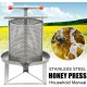 Honey Press Presser Stainless Steel Bee Honey Press Extractor Wax Press Manual Beeswax Presser Beekeeping Pressure Machine for Home, Wine Shop, Restaurant, Bee Field