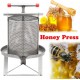 Honey Press Presser Stainless Steel Bee Honey Press Extractor Wax Press Manual Beeswax Presser Beekeeping Pressure Machine for Home, Wine Shop, Restaurant, Bee Field