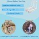 5L Milking Machine for Cows and Sheep,Rechargeable Battery Automatic Pulsation Vacuum Milker Adjustable Pump,304 Stainless Steel Bucket, Portable Milker with Food-Grade Silicone Cups and Tubes