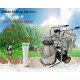 25L Oil- Vacuum Pump Electric Milking Machine is Suitable for Cows and Goats with Stainless Steel Milk Bucket and 3 Cleaning Brush 110V 550W