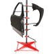 73-3/8In Universal Auto Paint Rack Stand Tree Holder Adjustable Center Post Steel Powder Coated