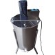 BEE-HE2MOT HE2MOT 2 Frame Beekeeping 304 Stainless Steel Drum Honey Motorized Extractor With Stand-Electric 110V, Average