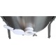 BEE-HE2MOT HE2MOT 2 Frame Beekeeping 304 Stainless Steel Drum Honey Motorized Extractor With Stand-Electric 110V, Average