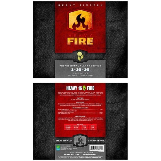 Fire NPK .7-21-17.5, FIRE4L, 4 L