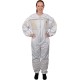 431 Ventilated Beekeeping Suit with Fencing Veil, XL, Crystal White