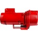 RL-SPRK150 115/230 Volt, 1.5 HP, 71 GPM Cast Iron Sprinkler/Irrigation Pump with Thermoplastic Impeller, Red, 97101501