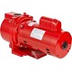 RL-SPRK150 115/230 Volt, 1.5 HP, 71 GPM Cast Iron Sprinkler/Irrigation Pump with Thermoplastic Impeller, Red, 97101501