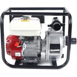 4-Stroke Fuel Water Pump, 6.5HP 210CC Gas-Powered Water Transfer Pump, Portable Gasoline Water Pump Gasoline Engine Water Pump for Irrigation Pool Landscaping Gardening Irrigation