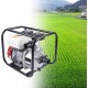 2 4 Stroke 210CC Gasoline Petrol Water Pump 2 Inches Diameter Semi Trash Transfer Pump 6.5 HP 4.8KW Power 36 m3 /H Flow Suitable For Vegetables Lawns Fruit Trees Tea Trees