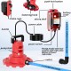 Submersible Sump Pump for Milwaukee M18 18V Battery, 1/6 HP Water Transfer Pump with 16.5ft Power Cord, 1320GPH Water Removal for Pool, Water Beds, Garden Shower, Puddle(No Battery)