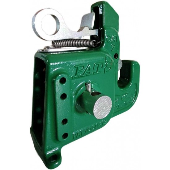 CAT#2 Green) w/Stabilizer Bar - Best Quick Hitch System On The Market – Flexible, Durable, and Affordable - Comes w/ 4 Pair of Lynch Pin Washers