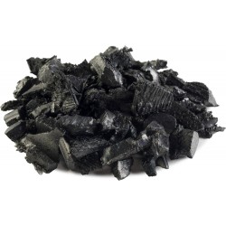 Black Rubber Mulch 77 Cu. Ft. - 2000 Lbs. Pallet - 50 Bags