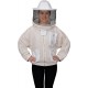 Aero Beekeeping Jacket with Round Veil and Goatskin Gloves (Small)