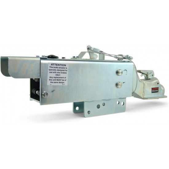 Demco Hydraulic Surge Actuator for Disc Brakes 12,500lb Capacity with Electric Lockout Solenoid 2 5/16 Ball