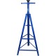 Mountain 52004 2 Ton Automotive Under Hoist Transmission Tripod Stand for Garages, Repair Shops, and DIY, 4,000 lbs. Capacity, Support Range 49-79.75, Heavy Duty Steel, Self Locking Acme Screw, Blue