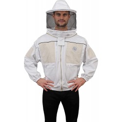 330 Ventilated Beekeeping Jacket with Round Veil