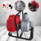 1 2Stroke Gas Powered Water 2HP Water Transfer Pump Portable 2 Stroke 43cc Gas Powered Water Transfer Pump Garden Irrigation