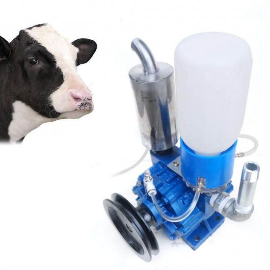 Cow Milking Machine, 250L/min Milking Vacuum Pump Cow Milker Vacuum Pump for Cow Milking Machine Milker Bucket Tank Barrel Vacuum Pump (Vacuum Pump)