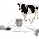 Goat/Cow Milking Machine, Electric Vacuum Pulsation Suction Pump Milker Machine with Automatic Stop Device, Portable Livestock Milking Equipment