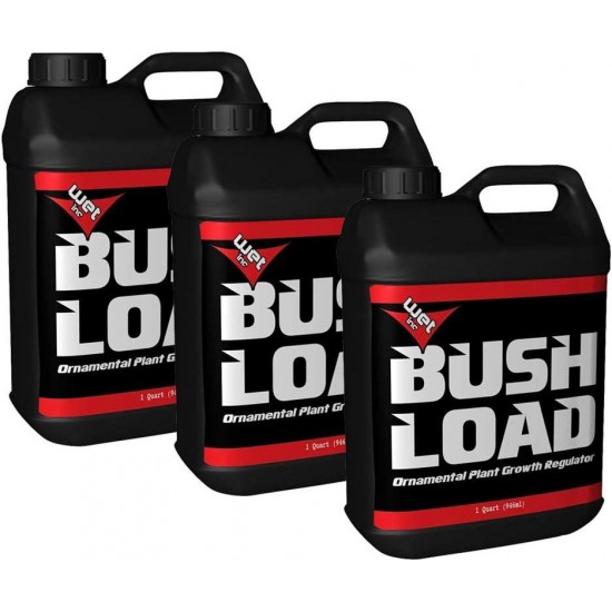 NEW IMPROVED FORMULA Bush Load Fertilizer General Hydroponics (2, 3, or 6 Quarts) (3)