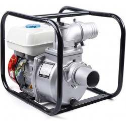 Commercial Engine Gasoline Water Pump 7.5 HP 3Inch Portable Engine Petro Gas Powered Water Transfer Pump Engine with Water Filtration Systems For Flood Landscaping or Agricultural Irrigation