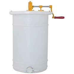 Manual Plastic Honey Extractor 2 Frame Langstroth Tangential Spinner Convenient Durable Simple & Economical