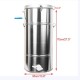 2 Frame Stainless Steel Honey Extractor, Manual Crank Bee Honey Extractor, Honeycomb Spinner Drum, Beekeeping Equipment for Honey Harvesting