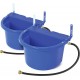 FW16BLUE 4 Gal Auto Float Controlled Waterer Livestock (2 Pack)