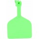 1000 Count 1-Piece Blank Feedlot Tags, Green