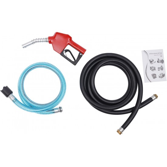 Powerful 15.75GPM Electric Oil Transfer Pump Kit with Premium Materials and Safety Features