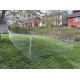 Electric Fence Netting for Sheep, Lambs, Goats, Dogs, 35 H x 164' L, 14 Posts, 2 Spikes, Green