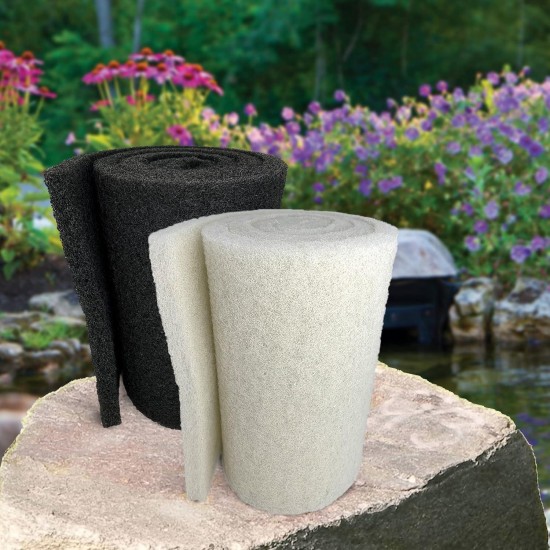 18 x 72 Coarse (Black) + 18 x 72 Fine (White) - Koi Pond Filter Pad