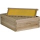 NuBee Starter 10 Frame Beehive Kit - Includes 1 Hive Body, 1 Super Box, Pine Frames, Wax Coated Foundations and More