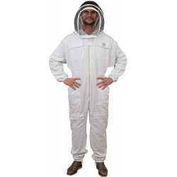 411 Polycotton Beekeeping Suit with Fencing Veil