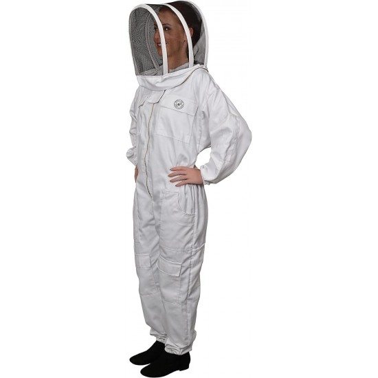 411 Polycotton Beekeeping Suit with Fencing Veil