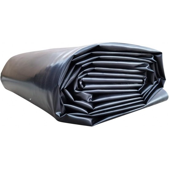 Pond Liner 20x30ft Fountain Liner HDPE Pond Liners Fish Pond Liners Black for Koi Ponds, Streams Fountains and Water Gardens 11.8mil Thickness