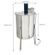 4 Frame Electric Honey Extractor Machine 304 Stainless Steel Honeycomb Drum Spinner Beekeeping Equipment with Beekeeping Tools Kit 110V