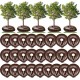 25 Pack 15 Gallon Tree Watering Ring Bag Slow Release Reusable Tree Water Bag Bulk Heavy Duty Automatic Drip Tree Irrigation Bag PVC Root Water System for Garden Newly Planted Tree