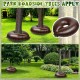 25 Pack 15 Gallon Tree Watering Ring Bag Slow Release Reusable Tree Water Bag Bulk Heavy Duty Automatic Drip Tree Irrigation Bag PVC Root Water System for Garden Newly Planted Tree