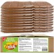 Pollen Patties for Honey Bees - 40lb (40x1lb) Natural Bee Food with 15% Real USA Pollen, HiveAlive Concentrate, Amino Acids to Improve Colony Health, Brood