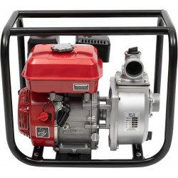 7.5HP 2 4-Stroke Gas Powered Trash Water Transfer Pump, 212CC Portable High Pressure Garden Irrigation Water Transfer Pump with 24.61ft Hose, Utility Shallow Well Pump for Irrigation Pool