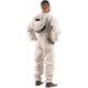 U73 Natural Cotton Beekeeper Suit With Round Veil