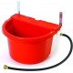 FW16RED 4 Gallon Capacity Automatic Float Controlled Waterer Animal Horse & Cattle Livestock Water Trough, Red (3 Pack)