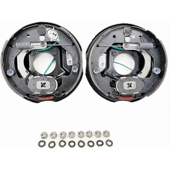 Pre-Greased Easy Assemble 5 on 5 Hub and Drum USA Electric Brake Kit for 3,500 lbs. Trailer Axle