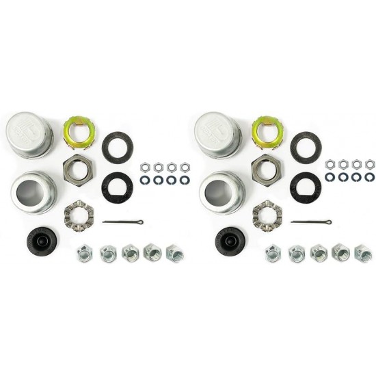 Pre-Greased Easy Assemble 5 on 5 Hub and Drum USA Electric Brake Kit for 3,500 lbs. Trailer Axle